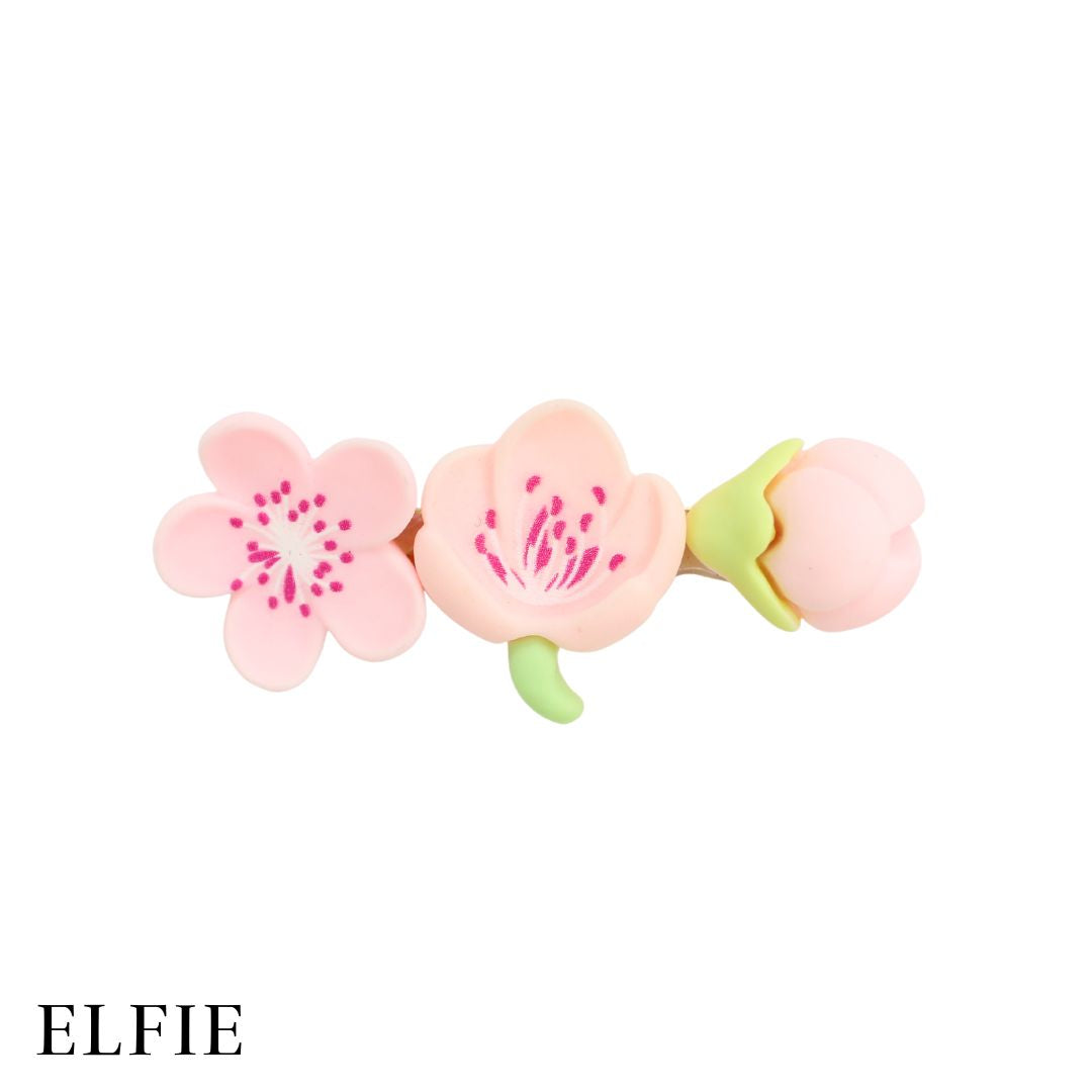 Light Pink Sakura Matte Hair Clip