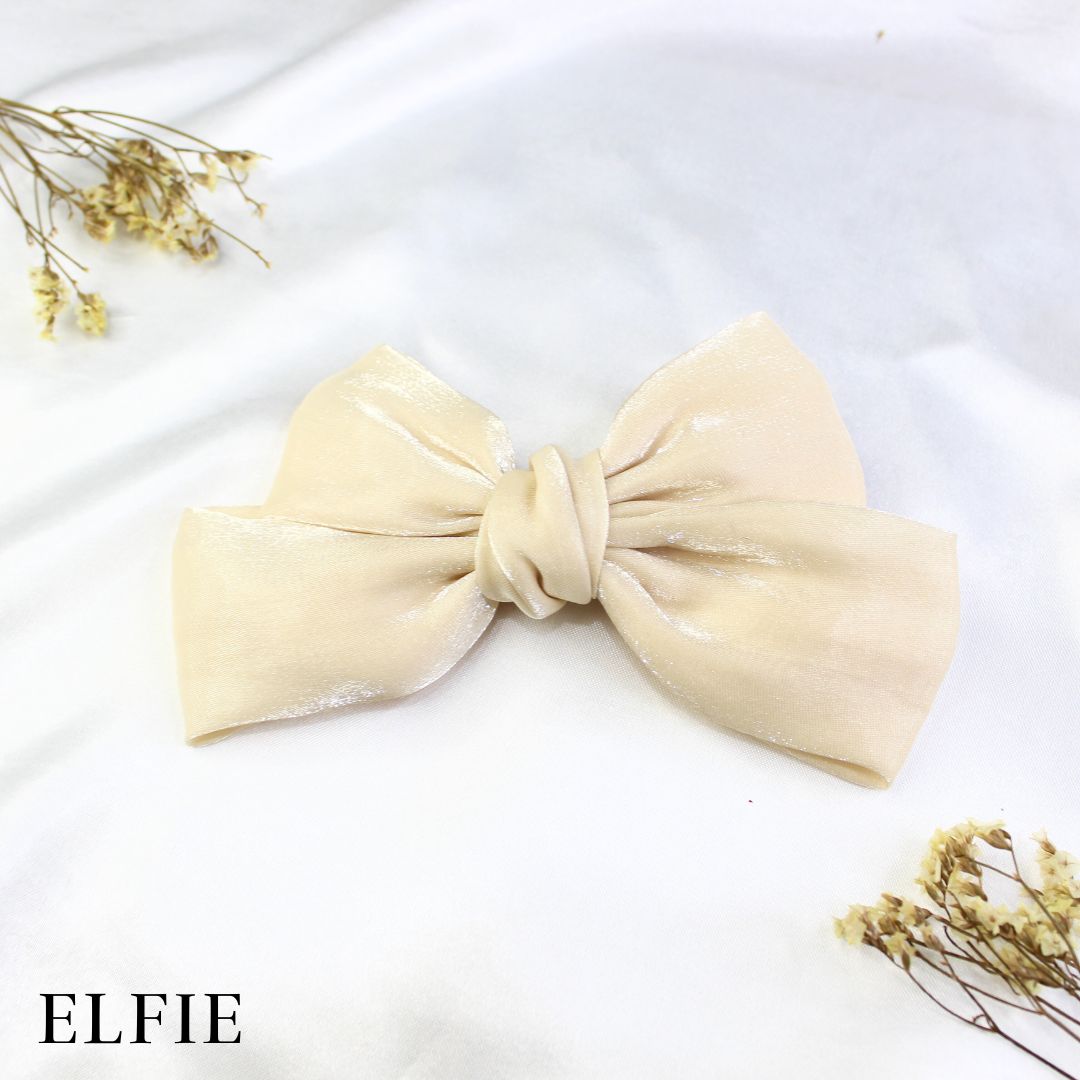 Big Bow Cotton Hair Pin