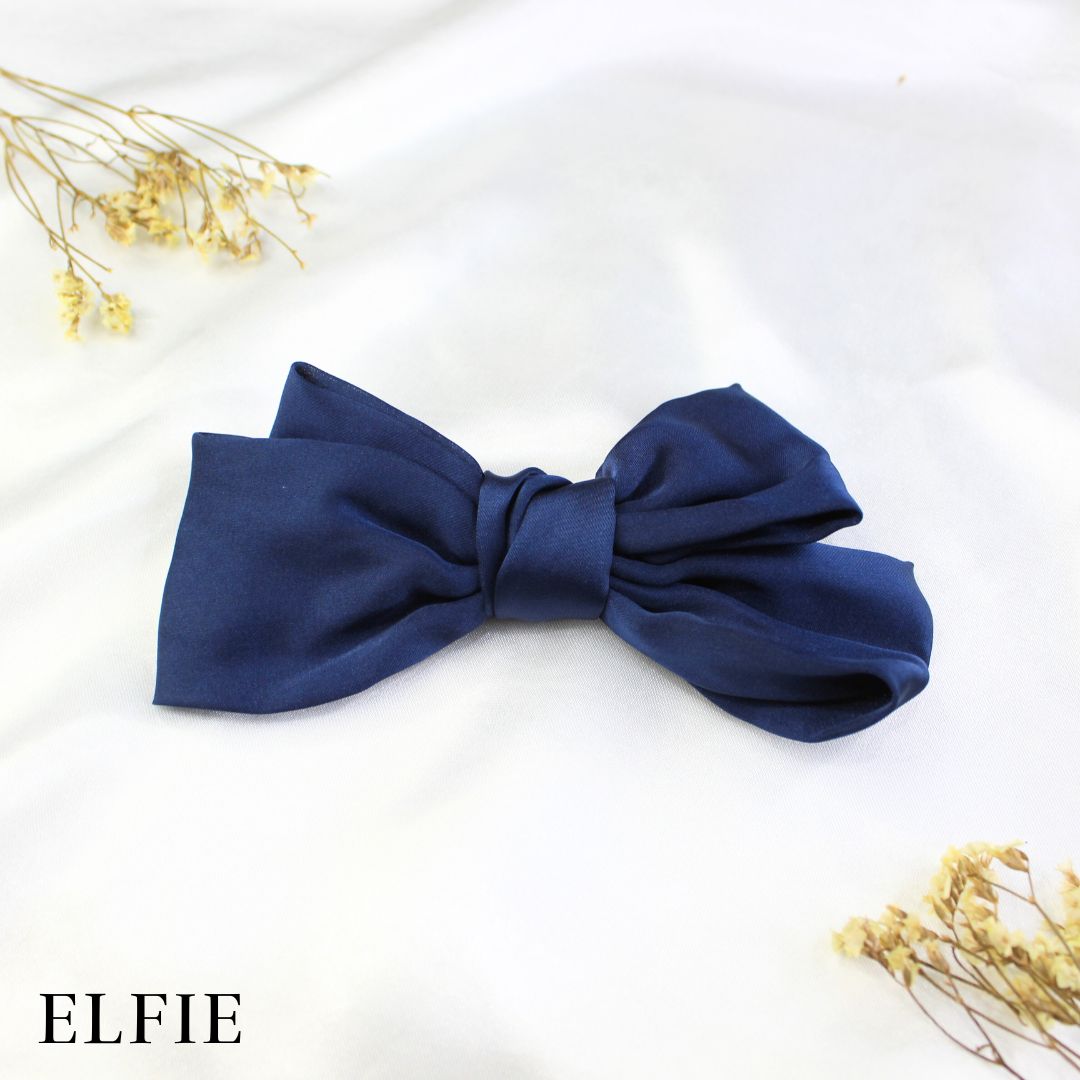 Satin Big Bow Hair Pin