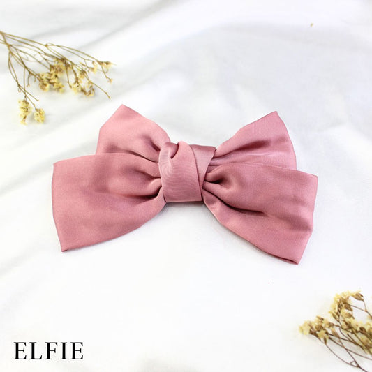 Satin Big Bow Hair Pin