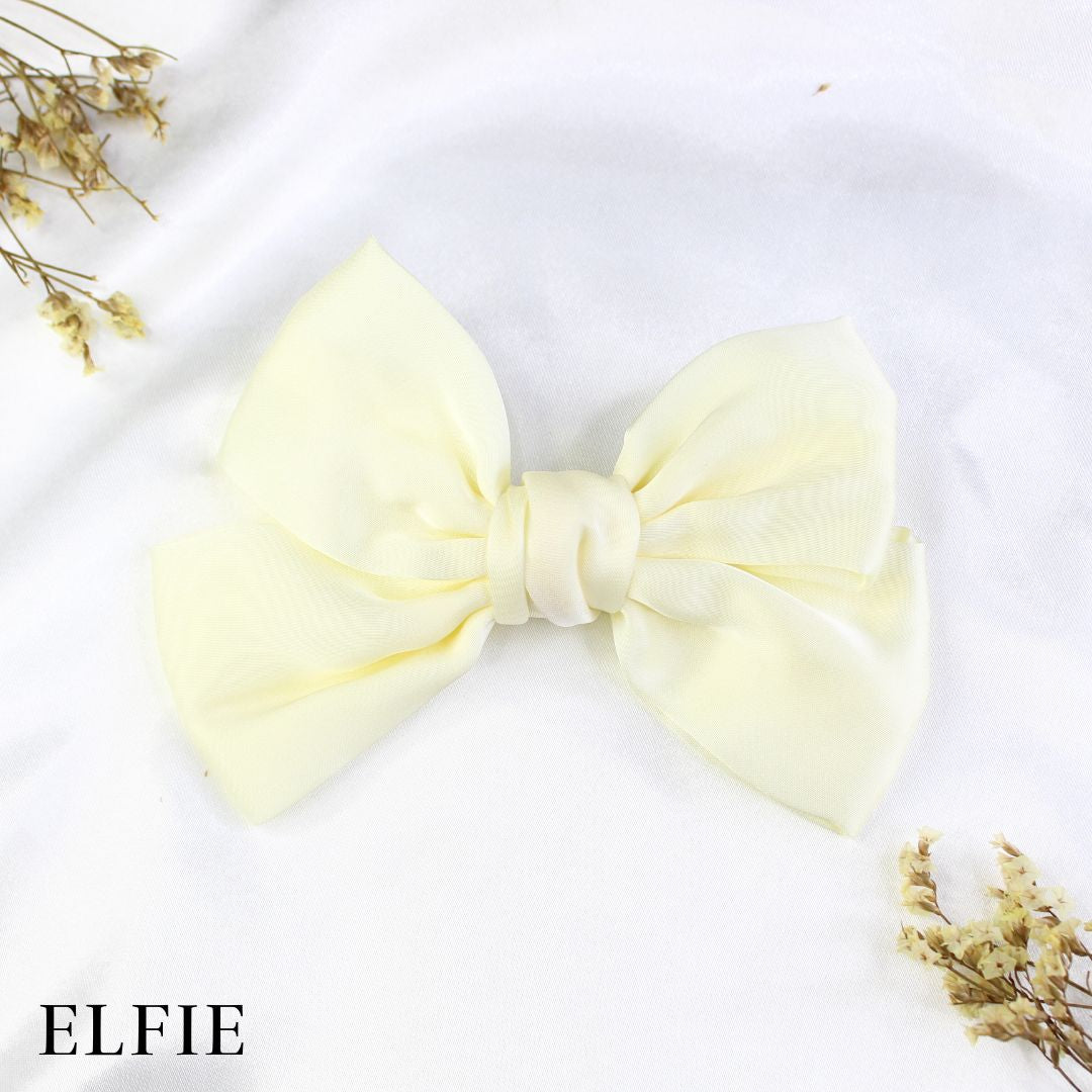 Satin Big Bow Hair Pin