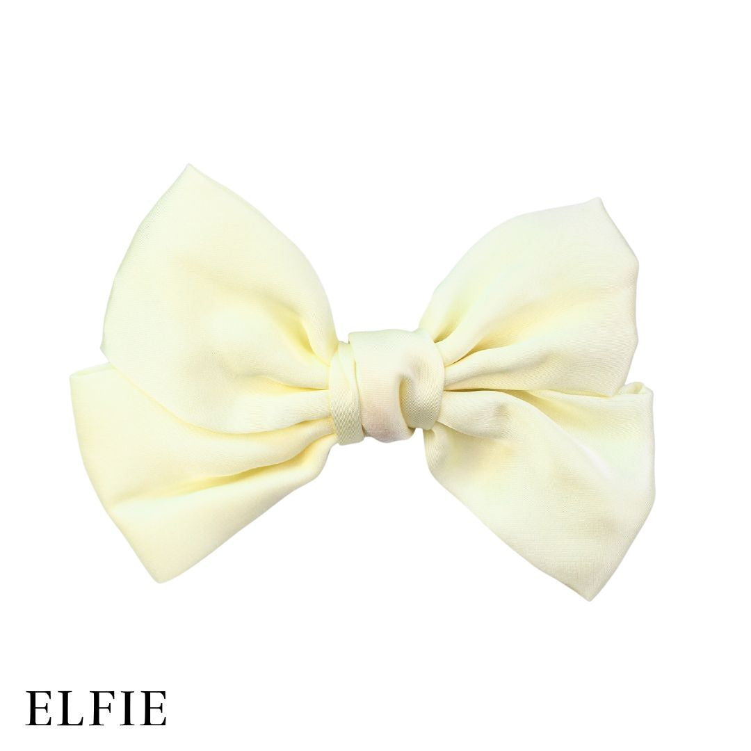 Satin Big Bow Hair Pin