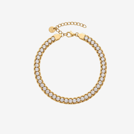 Sacred Halo Gold Titanium Bracelet