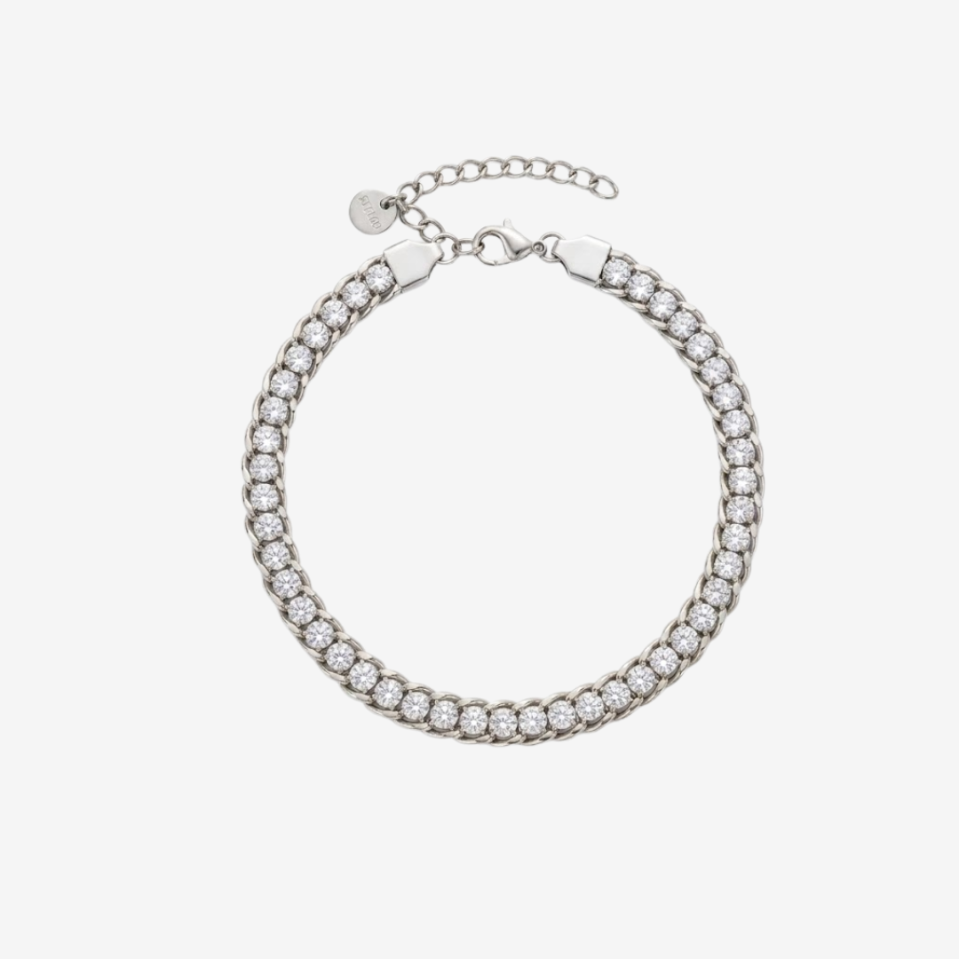 Sacred Halo Silver Titanium Bracelet