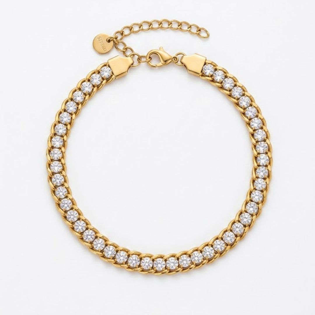 Sacred Halo Silver Titanium Bracelet