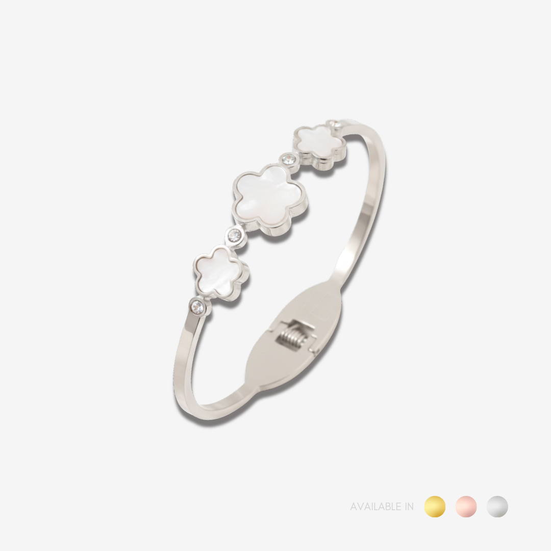 Sakura Blossom Rose Gold Bangle