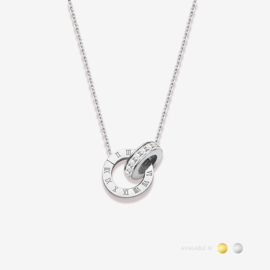 Roman Paira Silver Titanium Necklace