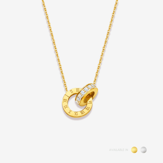 Roman Paira Gold Titanium Necklace