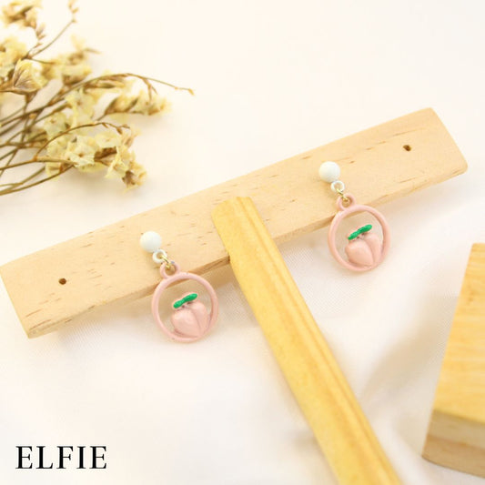 Sweet Peach Stud Earring