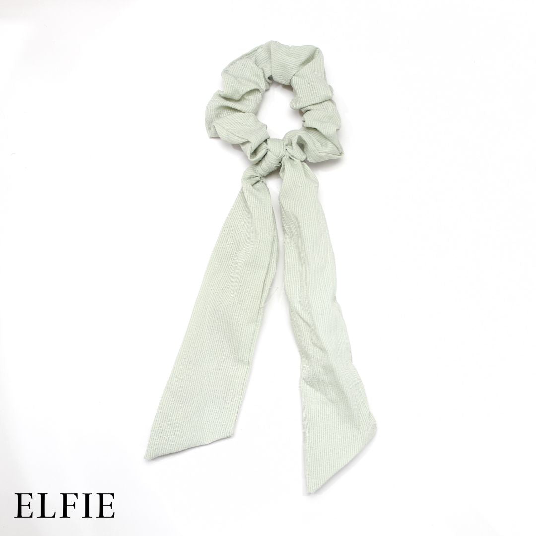 Plain Polyester Scarf Hair Tie