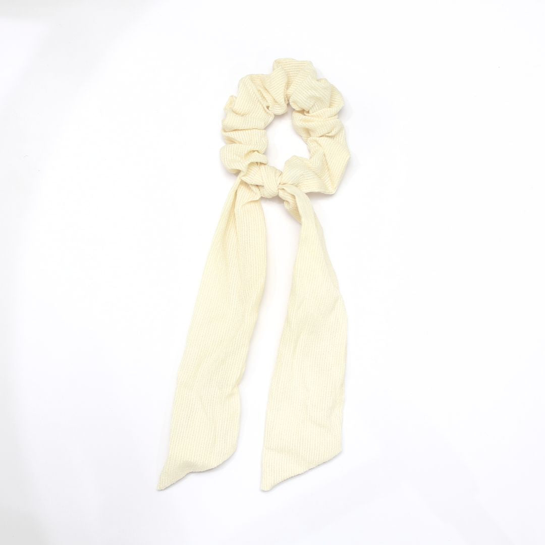 Plain Polyester Scarf Hair Tie
