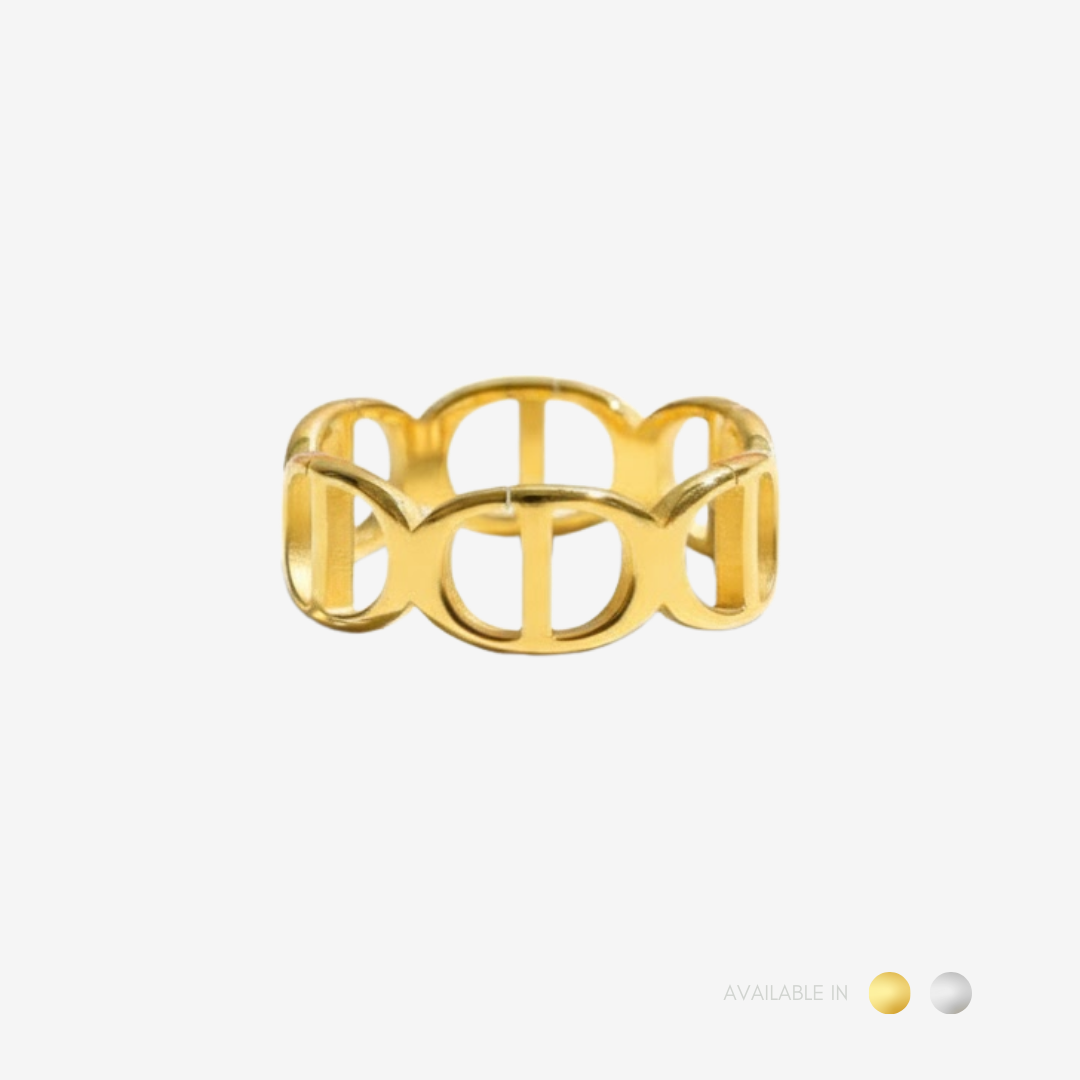 The Diora Gold Titanium Ring
