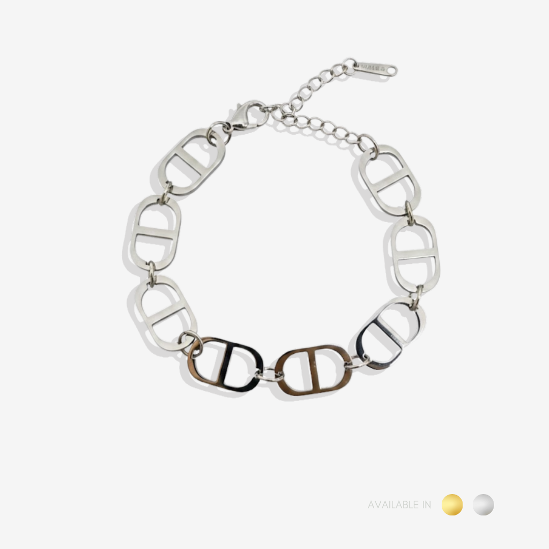 The Diora Silver Titanium Bracelet