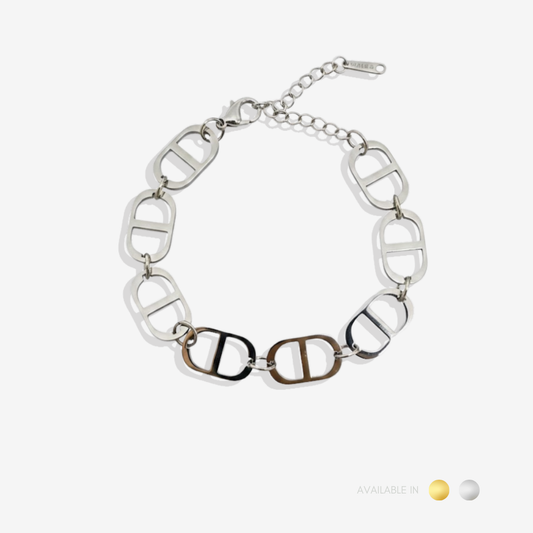 The Diora Silver Titanium Bracelet