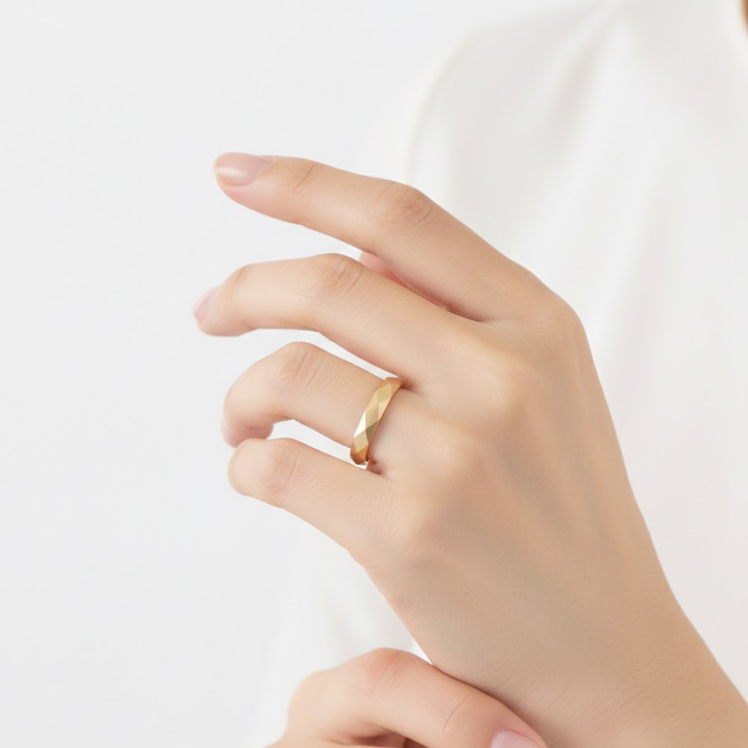 Oris Gold Titanium Ring