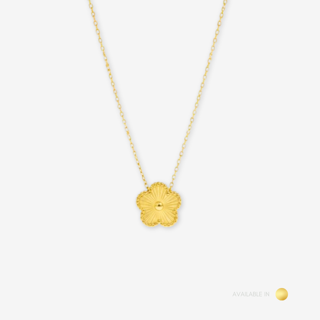 Ever Bloom Titanium Necklace