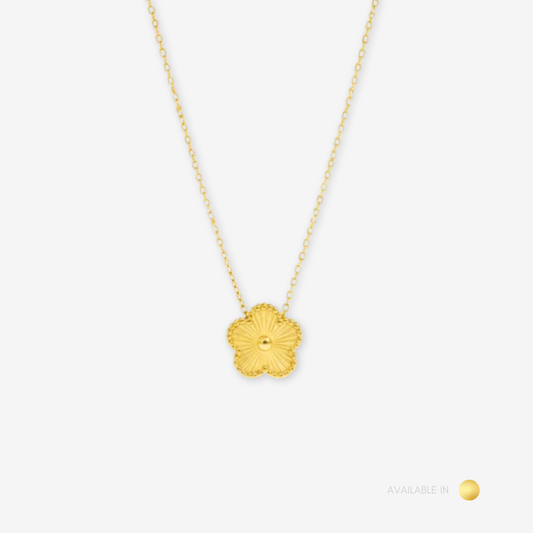 Ever Bloom Titanium Necklace