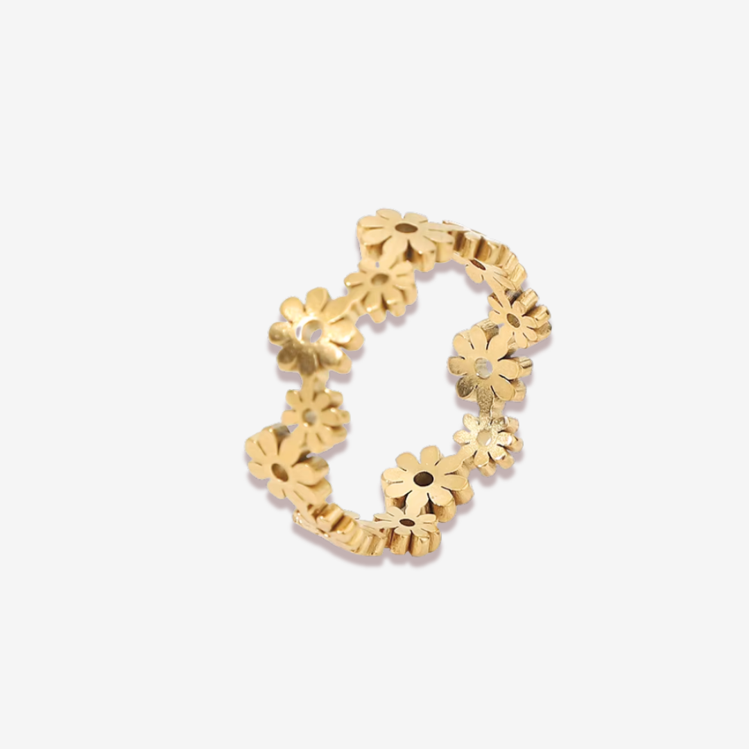 Florea Gold Titanium Ring