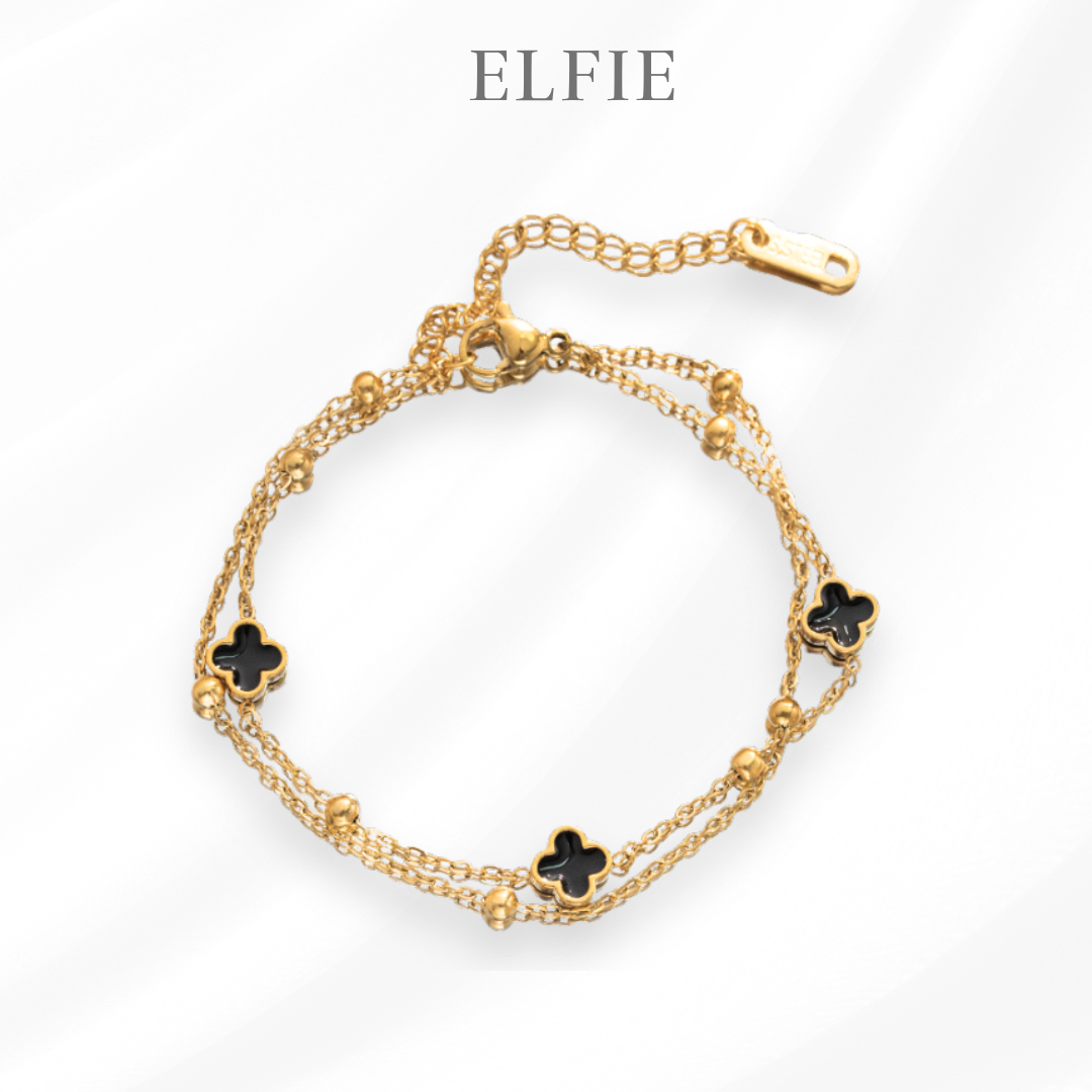 Triluna Petals Titanium Bracelet