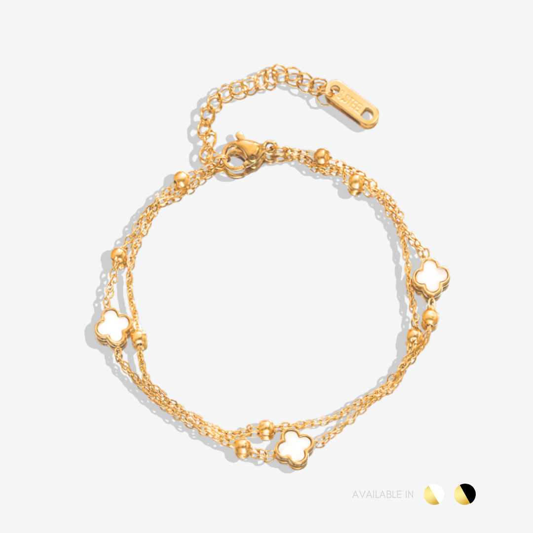 Triluna Petals Titanium Bracelet