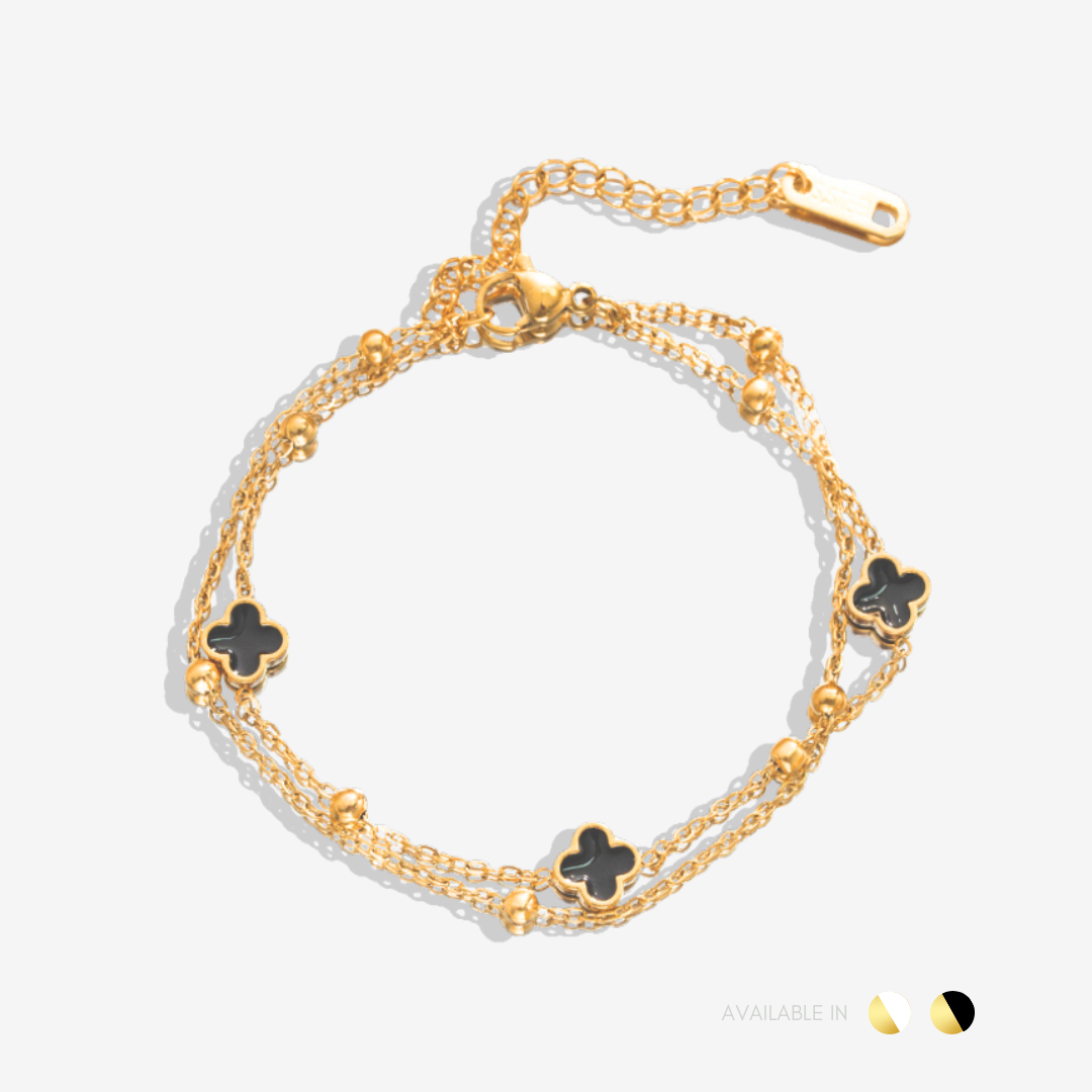 Triluna Petals Titanium Bracelet
