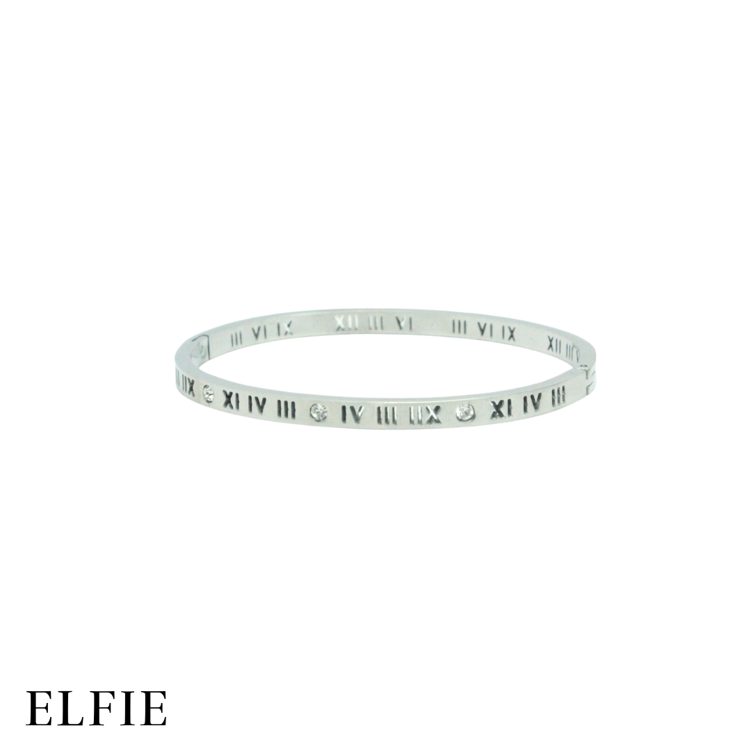 Roman Titanium Bangle