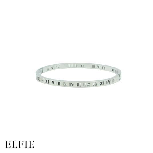 Roman Titanium Bangle