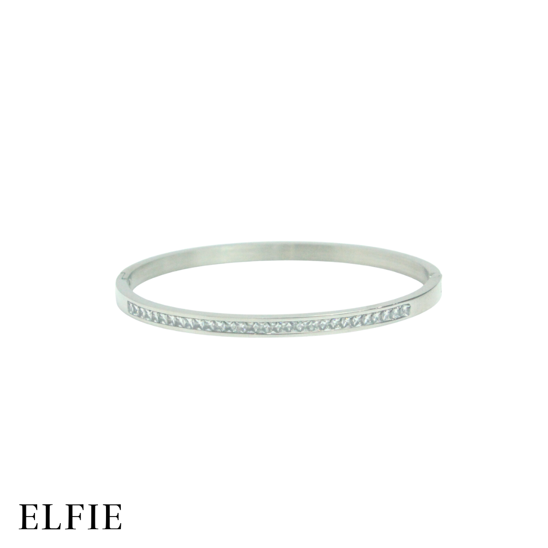 Mesh Chain Stainless Steel Bangle