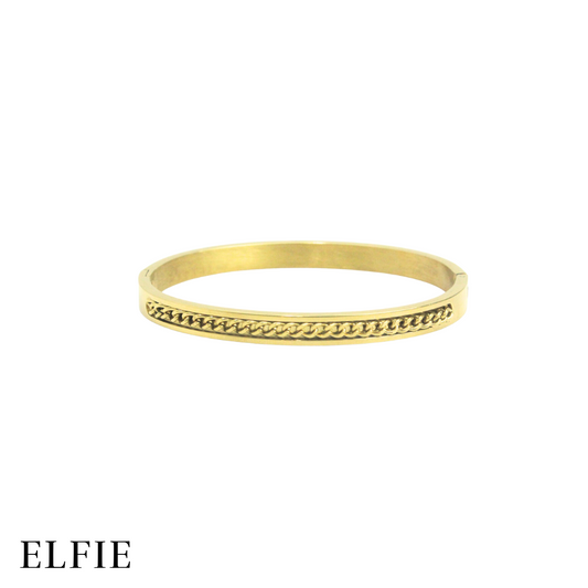 Mesh Chain Stainless Steel Bangle