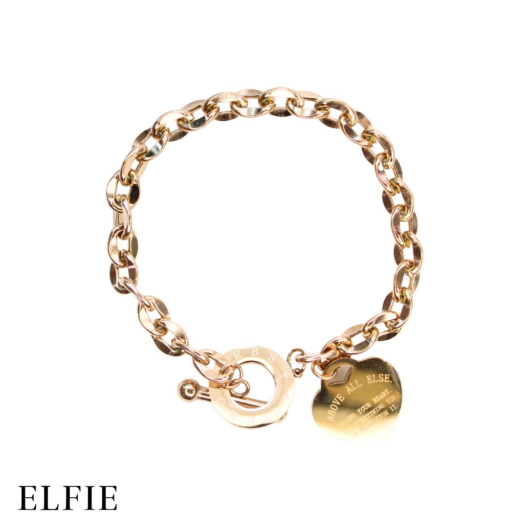 Catholic Love Quotes Titanium Bracelet