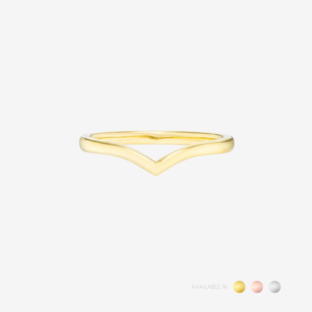 Vanya Rose Gold Titanium Ring