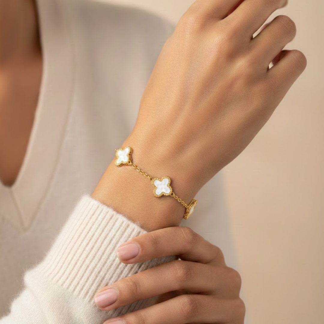 Velvet Blanc Silver Titanium Bracelet