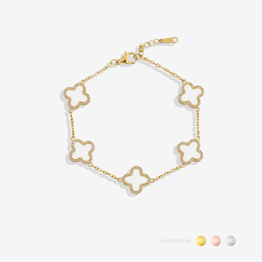 Velvet Blanc Gold Titanium Bracelet