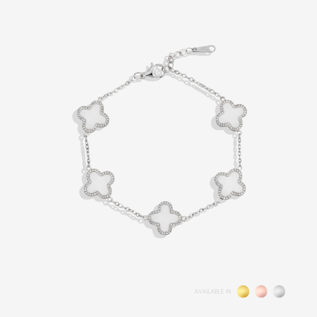 Velvet Blanc Silver Titanium Bracelet