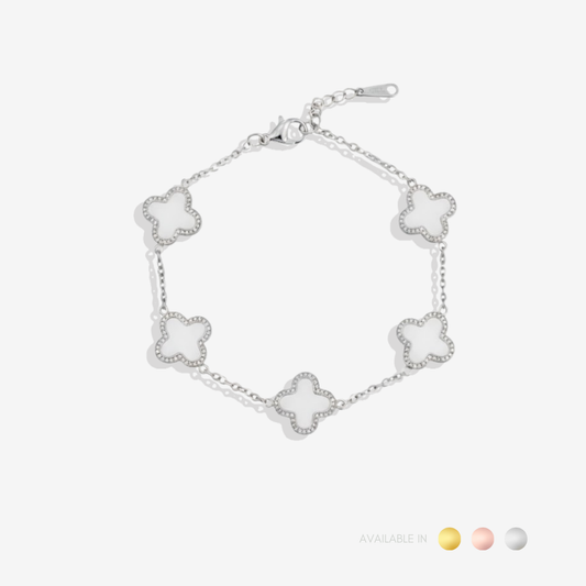 Velvet Blanc Silver Titanium Bracelet