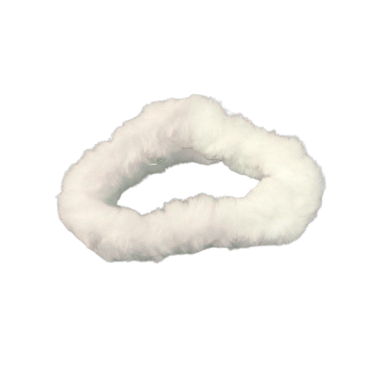 Velvet Cloud Snow White Hair Claw Accessories