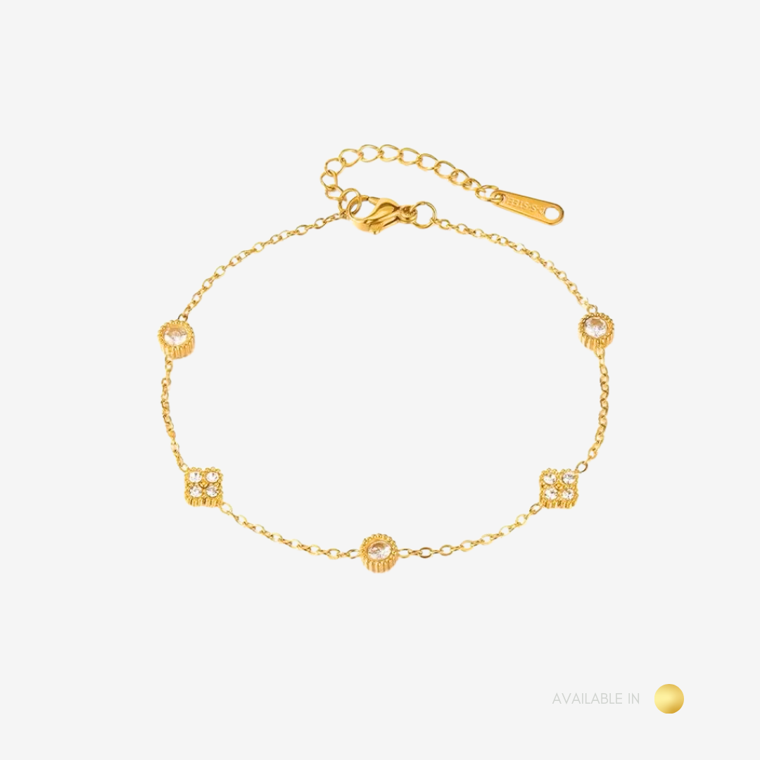 Eclisse Pavea Gold Titanium  Bracelet