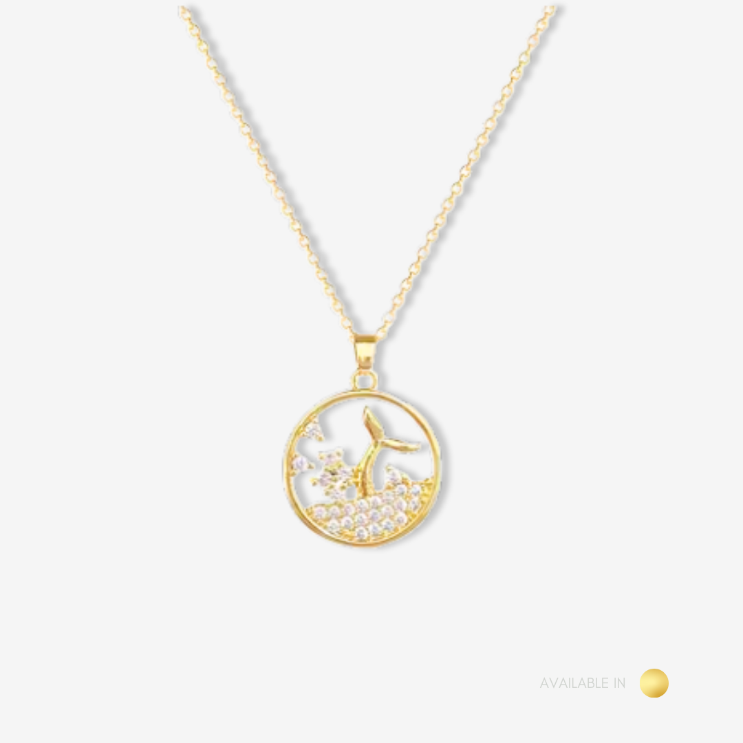 Whispering Sea Titanium Necklace