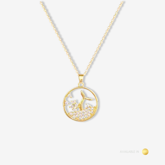 Whispering Sea Titanium Necklace